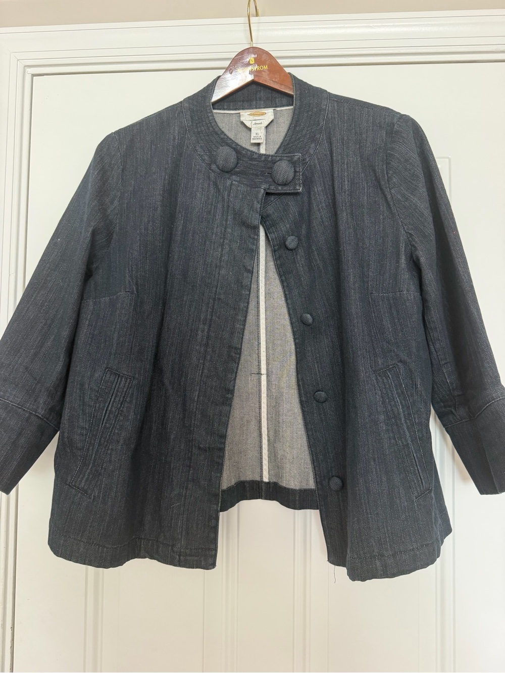Talbots Women’s Stretch Jeans in Dark Blue Denim XL